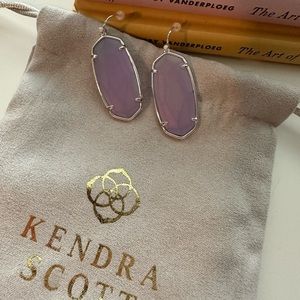 Kendra Scott Faceted Elle Earrings NWOT